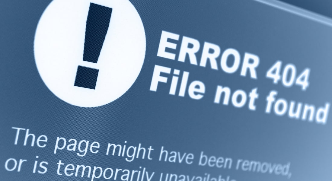 404 error