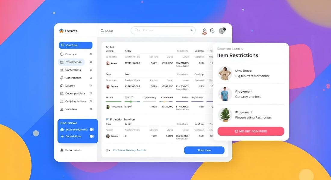 Cart Totals and Item Restrictions