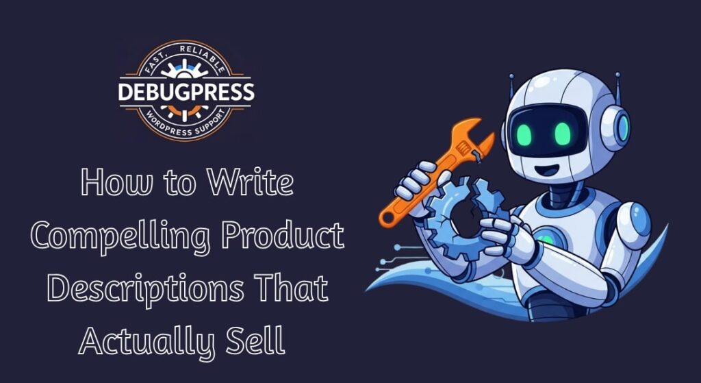 How to Write Compelling Product Descriptions That Actually Sell