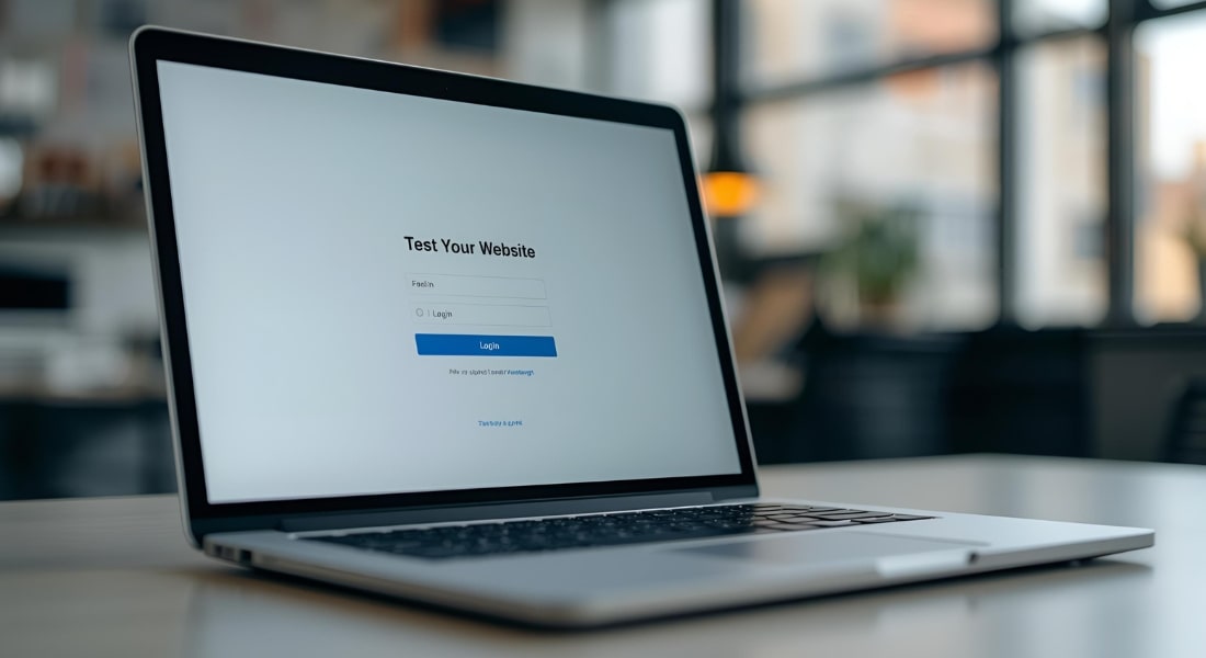 Test Your Website and Login