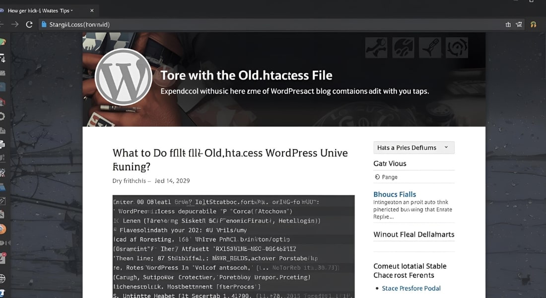 What to Do with the Old .htaccess File