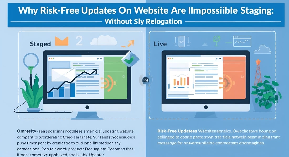 Why Risk-Free Updates are Impossible Without Staging
