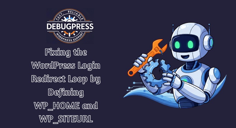 Fixing the WordPress Login Redirect Loop by Defining WP_HOME and WP_SITEURL