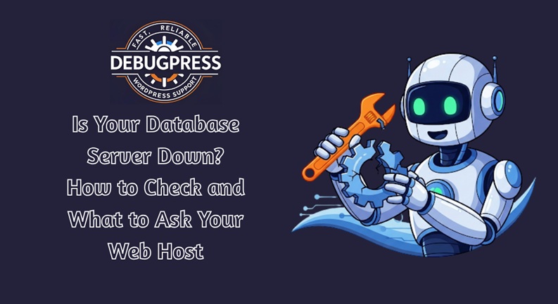 Is Your Database Server Down? How to Check and What to Ask Your Web Host