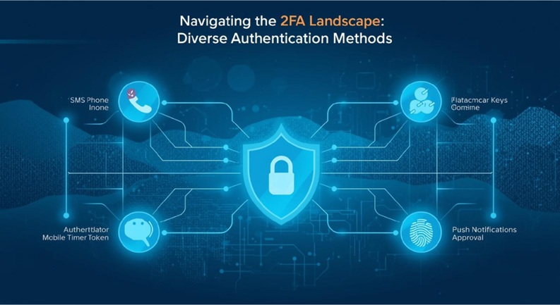 Navigating the 2FA Landscape: Diverse Authentication Methods 
